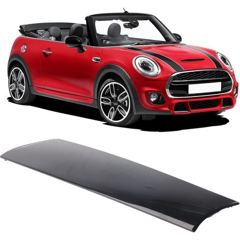 Panneau de garniture de montant A, garniture de montant de pare-brise noir brillant, convient au côté droit des Mini Cooper R55 R56 R57 de 2007 à 2015. (1/5)