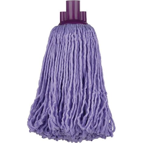 Pack 12 unidades fregona de microfibra violeta 160 g