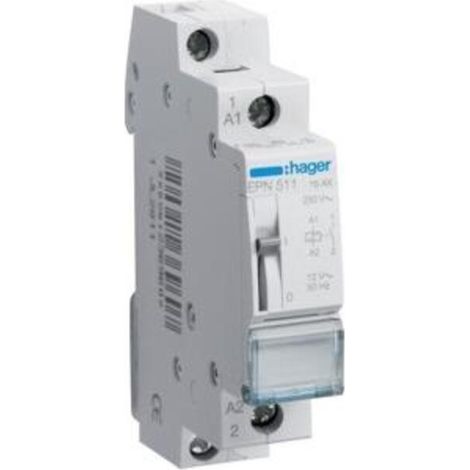 hager Fernschalter 1 Schließer 12V AC 16A 1PLE