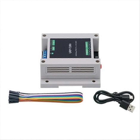 Bidirektionales USB PRO-Relais mit Trennschiene für industrielle Steuerplatinen, USB/TTL-kompatibel, für Automatisierungsanwendungen. (1/5)