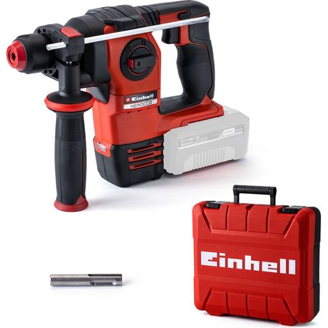 Einhell Professional Marteau Perforateur sans fil HEROCCO Solo PXC  (18V, Brushless, 2.2J, SDS-Plus, avec coffret de transport E-Box) Livre sans batterie ni chargeur