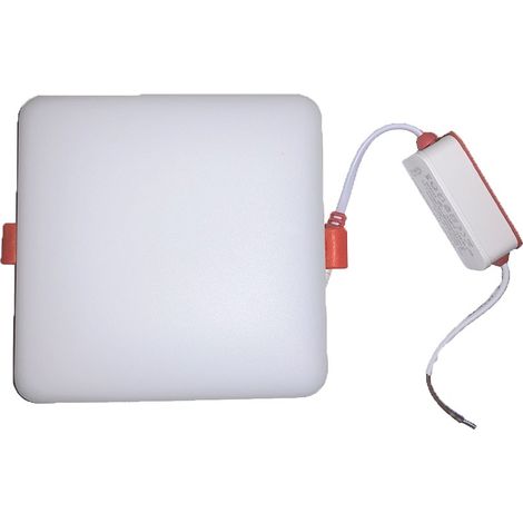 Spot Led Carré Encastrable Extra Plat 6w Blanc Neutre 4000k encastrement 120 x 120 - Digilamp