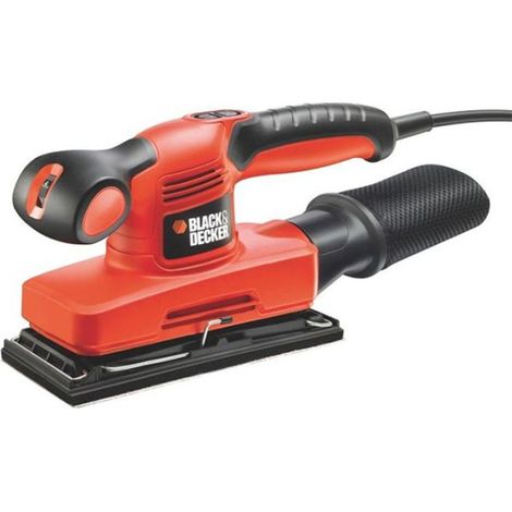Ponceuse Vibrante 1/3 Feuille Filaire 240W BLACK+DECKER ( Livrée en Coffret + 5 Abrasifs) - KA320EKA-QS (1/3)