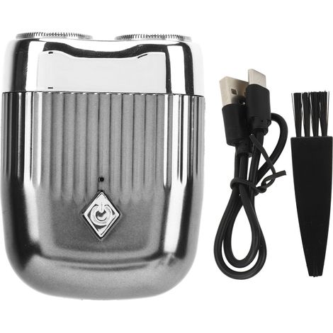 Tondeuse à cheveux électrique homme noire, doubles lames lavables en acier inoxydable, coupe-cheveux rechargeable. (1/5)