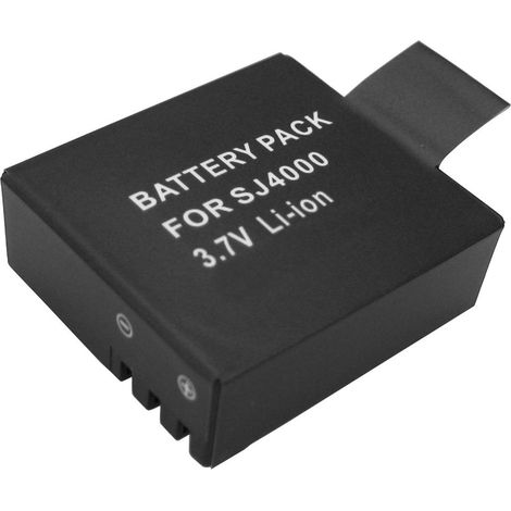 Trade-Shop Li-Ion Akku 3,6V/3,7V 900mAh für Qumox Sport Camera SJ4000, SJ5000, SJ6000, Evolveo Sportcam A8, W7, W8, Sjcam M10, SJ4000, SJ5000, SJ6000, Eken H9 4K