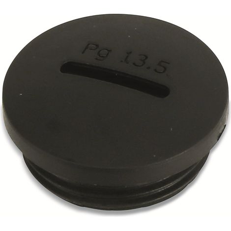 Bouchon fileté KSS, PG, PG-13,5, noir