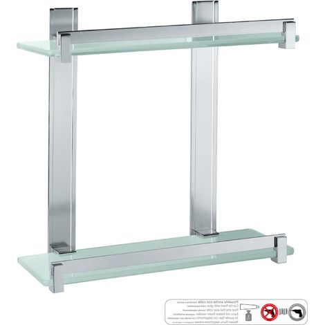 MENSOLA DOCCIA CLOUD 30X15XH30CM 2 RIPIANI (1/3)