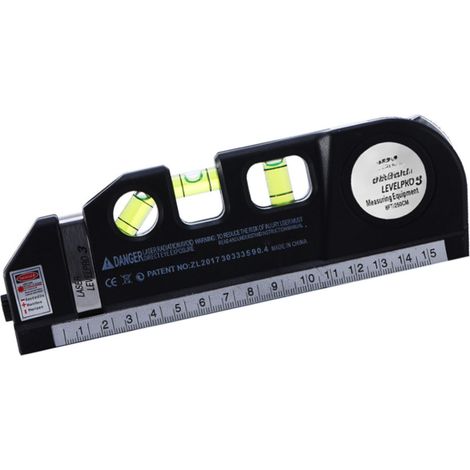 Mètre laser multifonctionnel infrarouge haute précision, niveau laser portable pour rideaux (1/5)
