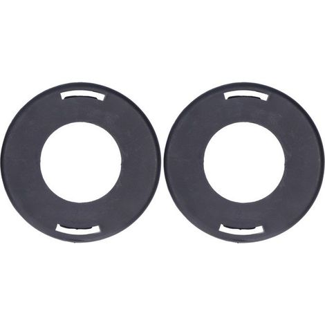 Dos tapas de repuesto para cabezales de corte, compatibles con los modelos 40.2, 40.4, 30.2 y 40037139705. (1/3)