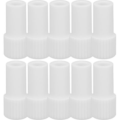 10 pièces Adaptateur Réducteur de Tube pour Aspirateur Dentaire 11mm vers 6.5mm (1/5)