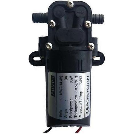 Mini pompe à membrane haute pression électrique agricole 12 V 36 W CC (1/4)