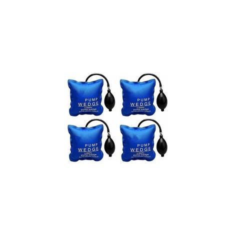 Coussin de Levage Gonflable voiture, Bricolage Pump Wedge Chaque Pièce Peut Supporter 300 Kg Leve Meuble Charge Lourde Coussin De Levage (4 Pcs)