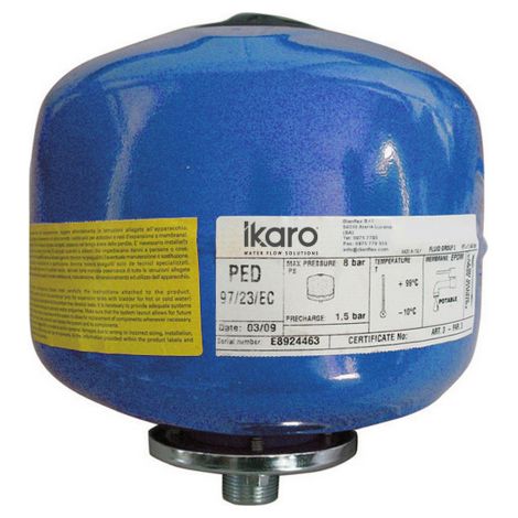 Sfera autoclave a membrana intercambiabile 36 cm in gomma naturale 24 litri
