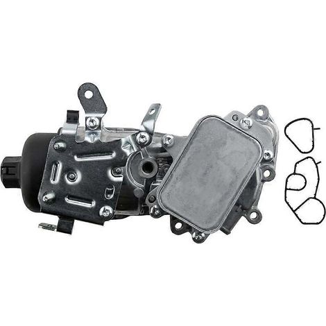 Boîtier de filtre à huile de radiateur 9801622280 pour Citroën C3 DS DS3 Peugeot 3008 508 Partner 1.6 Bluehdi 13-23 Refroidisseur d'huile (1/5)