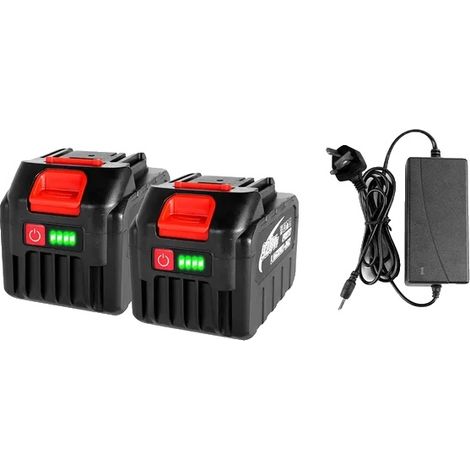 Batería para motosierra eléctrica, alta capacidad, amplia compatibilidad, 2 cargadores 928VF-1 (1/2)