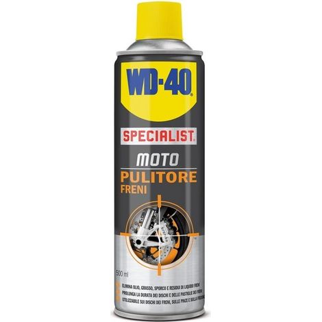 NETTOYANT DE FREINS POUR MOTO "WD-40" 500 ml
