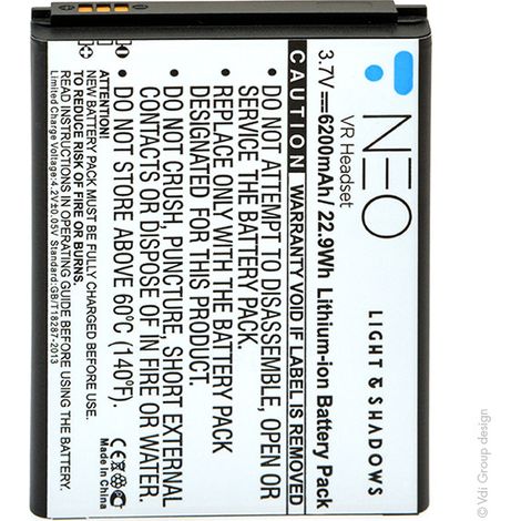 NX - Batterie téléphone, smartphone, GSM pour Samsung 3.7V 6200mAh - EB595675LUEB-L1J9L