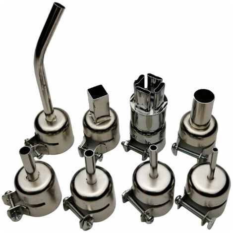 Pistolet a air chaud portable, accessoires pour pistolet thermique 8 buses de pistolet thermique pour 8858I (1/5)
