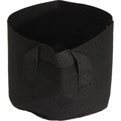 Sac de culture noir pour plantes, bac surélevé, jardinière, potager surélevé (50 gallons) (1/5)
