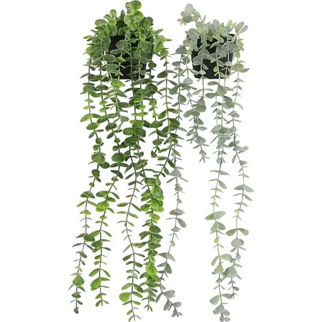 Plante succulente retombante artificielle 50cm lot de 2 (1/4)