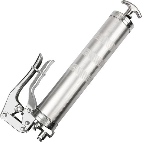 Handfettpresse mit hohem Druck (400 cm³) für Kfz-Reparaturen und Maschinenwartung. Handwerkzeugsatz für Fahrzeugschmierung und -wartung.