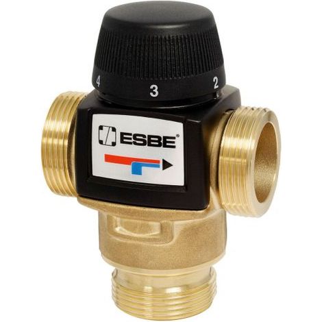 ESBE Miscelatore termostatico VTA572, 20-55 gradi, DN20, Kvs4.5, G1", 31702100