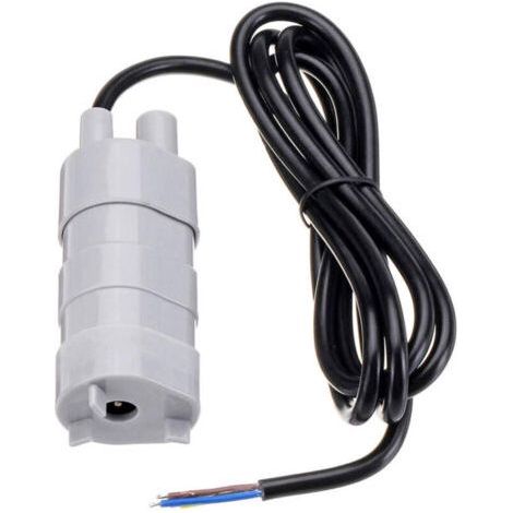 Pompe à eau submersible 12 V 600 L/h 1,5 A Pompes à haut débit Micro moteur Pompe à eau pour camping car, bassin, aquarium, fontaine (1/5)