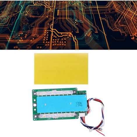 Carte de protection 4S 130A 3,2V LiFePO4 pour onduleur de démarrage automobile 12,8V (BMS PCB) (1/5)