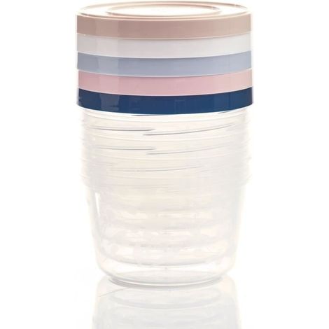 Thermobaby Boîtes de Conservation Transparentes 250 ml Lot 5 (1/5)