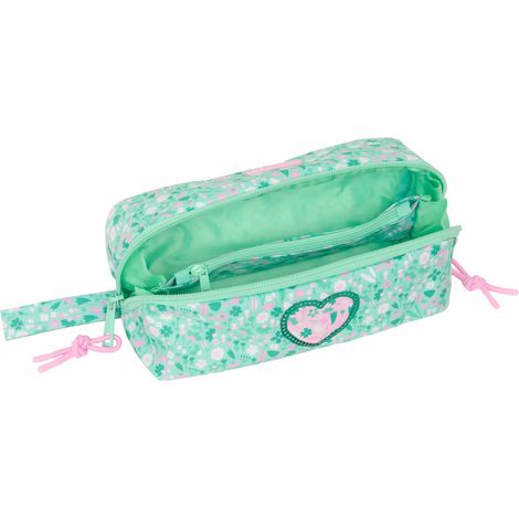 Safta CUORE - Portatodo Cuadrado Grande, Estuche Infantil, Estuche Niño, Ideal para Niños en Edad Escolar, Cómodo y Versátil, Calidad y Resistencia, 22x10x10 cm (1/4)
