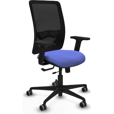 Silla de oficina piqueras y crespo Zulema negro brazos ajustables (1/2)