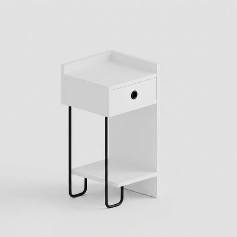 mesita de noche, consola de noche, mesa auxiliar (1/3)