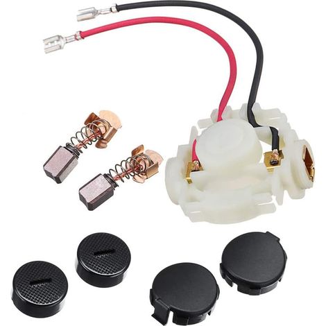 1 ensemble de balais de charbon pour outils électriques Makita CB-430 BGA450 BGA/DGA452 BGA/DGA452 BGD800 BJS160/161 BGA402-7 x 7,5 x 11,5 mm (1/5)