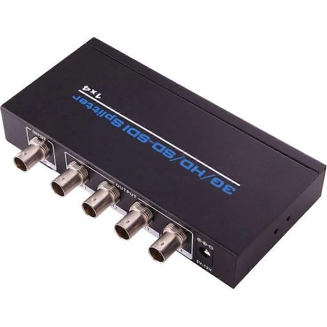 Adaptateur vidéo répartiteur SDI/HD-SDI/3G-SDI 1x4 (1/5)