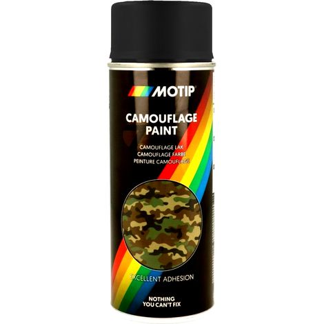 Pintura militar negra para camuflaje ASG Grom SAS Formoza Spray RAL 9021 MAT (1/5)