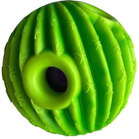 Interaktives Quietschspielzeug für mittelgroße und kleine Hunde, lustiger Quietschball, verspieltes Kauspielzeug für Haustiere (Größe L). (1/4)