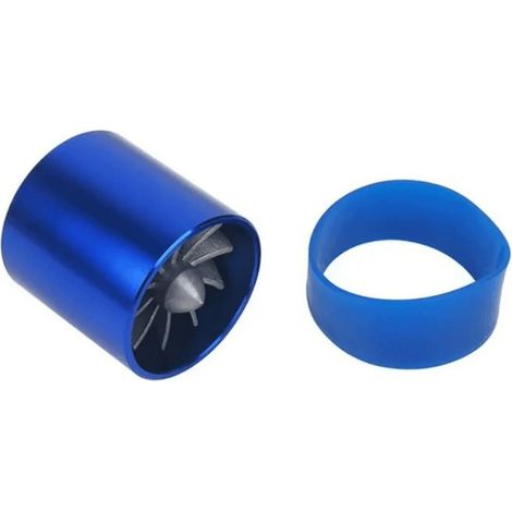 Lot de 2 Turbine d'Admission d'Air 55mm pour Amélioration de Puissance – ventilateur vortex d’admission, turbo spirale 55mm, amélioration couple moteur (1/5)