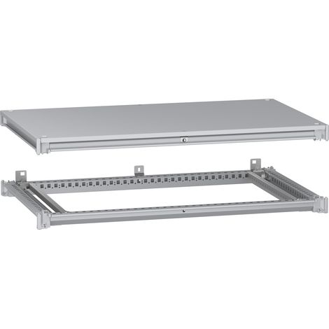 Telaio inferiore e superiore, PanelSeT SFN, per armadio elettrico L1000 P600mm, tetto incluso - NSYSFNC106