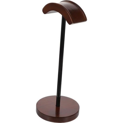 Support Casque Audio pour Bureau Étagère De Rangement Bois pour Écouteurs (1/5)