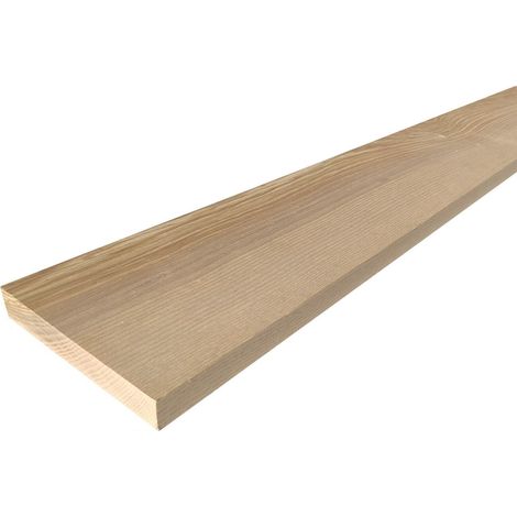 Listello legno massello di frassino piallato mm 10 x varie misure x 1450 - 2800 (1/3)