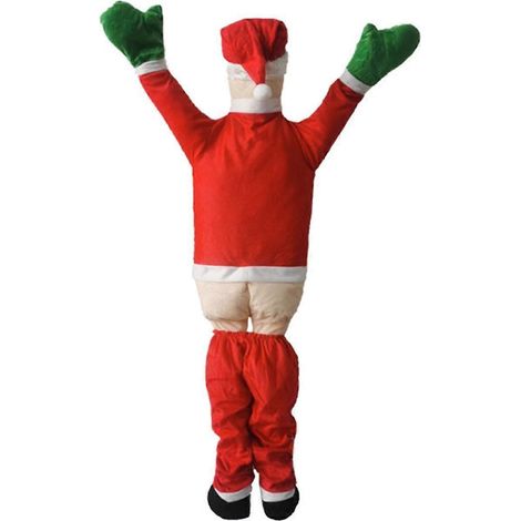 Décoration de Noël suspendue : Père Noël grimpant, ornement suspendu (1/5)