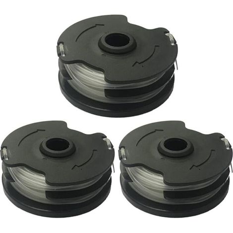 Ersatzspulen für den kabellosen Motorsensen Parkside PRTA 20-Li C3 (IAN351753), 3er-Pack Trimmerfaden für Parkside PRTA 20-Li C3.