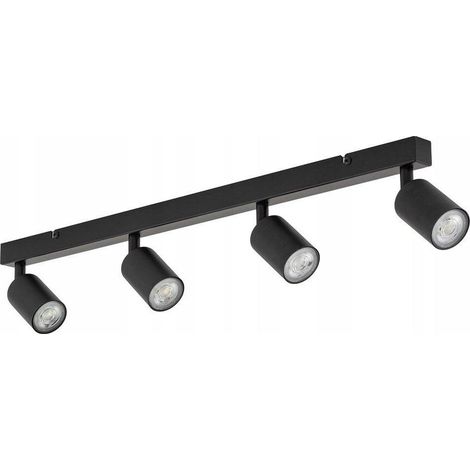 tk-lighting Spot contemporain noir 83 cm longueur