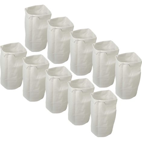 vhbw 10x Filter compatible with Güde GAA 65.1 55442, GAA 65.1 55137, GAA 1000 55157 Extraction System for Woodworking Machines