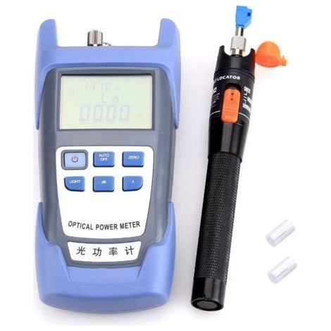 Fiber Optic Cable Tester Tool - Visual Fault Locator - 10km - FC-LC Adapter and Ceramic Tube, (1/5)