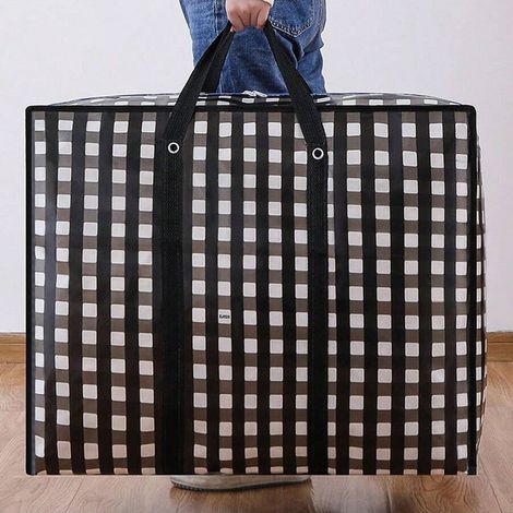 Sac de rangement pour vêtements, sac de transport, grande capacité, durable, articles ménagers, 1 paquet (1/5)