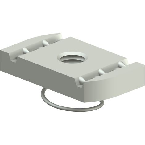 ecrous - pour rails 41 rc - m8 - ez - boite de 100 - cablofil 801851