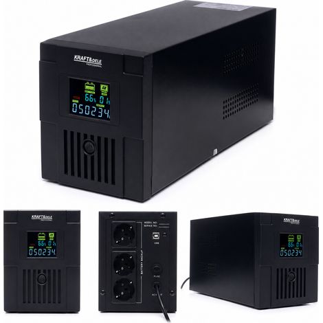 Gruppo di continuità UPS 1500VA LCD Kraft&Dele (1/5)