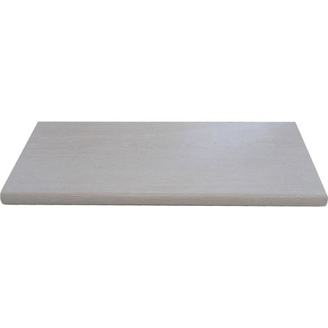 MENSOLA ARREDAM. ROVERE SBIANC. 20X1,8X60 CM- 5,0 pz