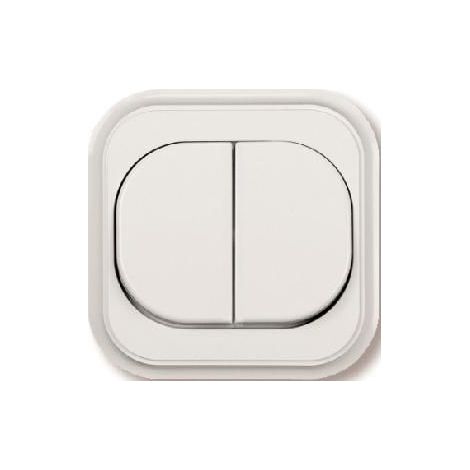 Interrupteur à bougie ECO blanc WP-2C